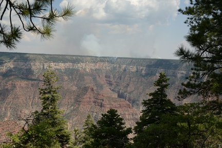 First view of the Grand Canyon